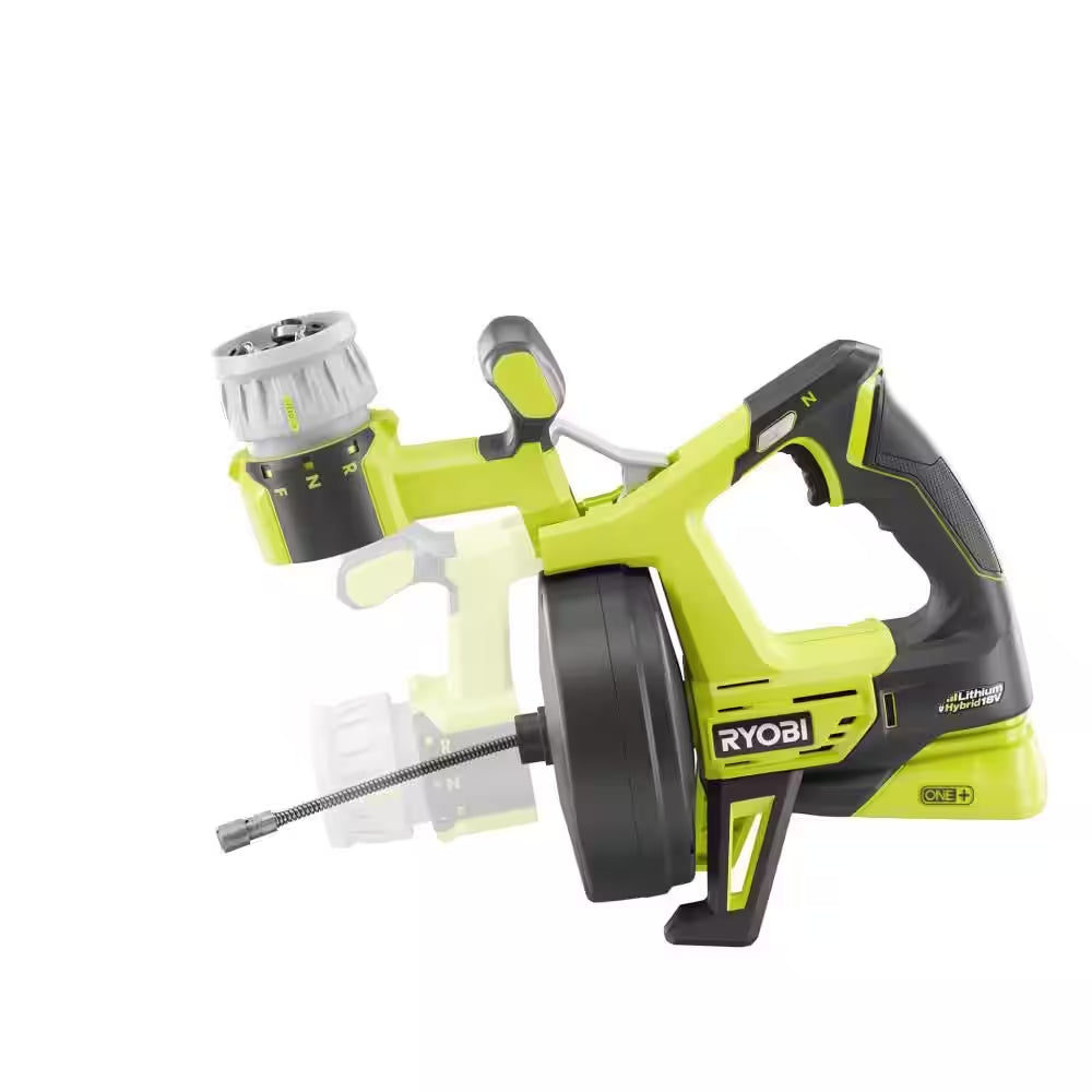 ONE+ 18V Hybrid Drain Auger (Tool Only) with Auger Replacement Drum
