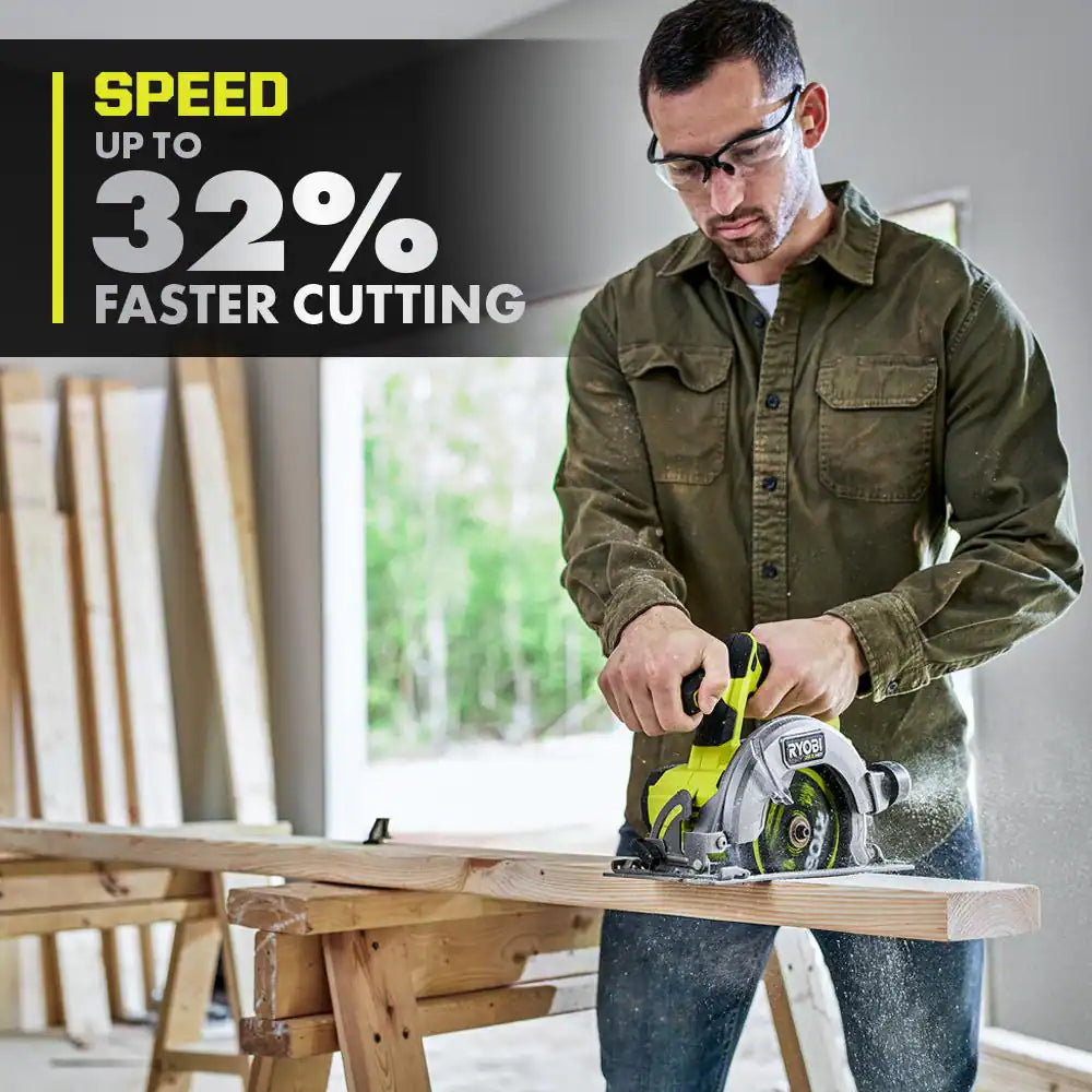 ONE+ HP 18V Brushless Cordless Compact 6-1/2 In. Circular Saw (Tool Only)