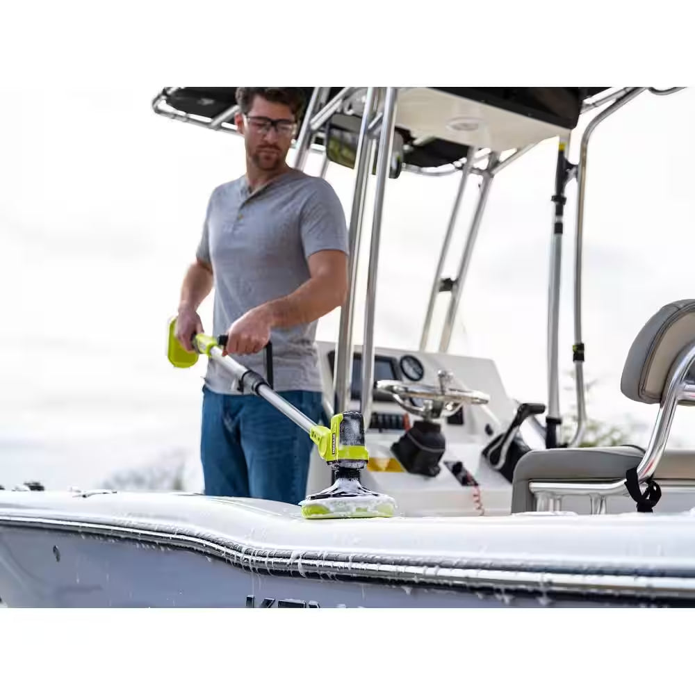 6 In. 2-Piece Cloth Microfiber Kit for RYOBI P4500 and P4510 Scrubber Tools