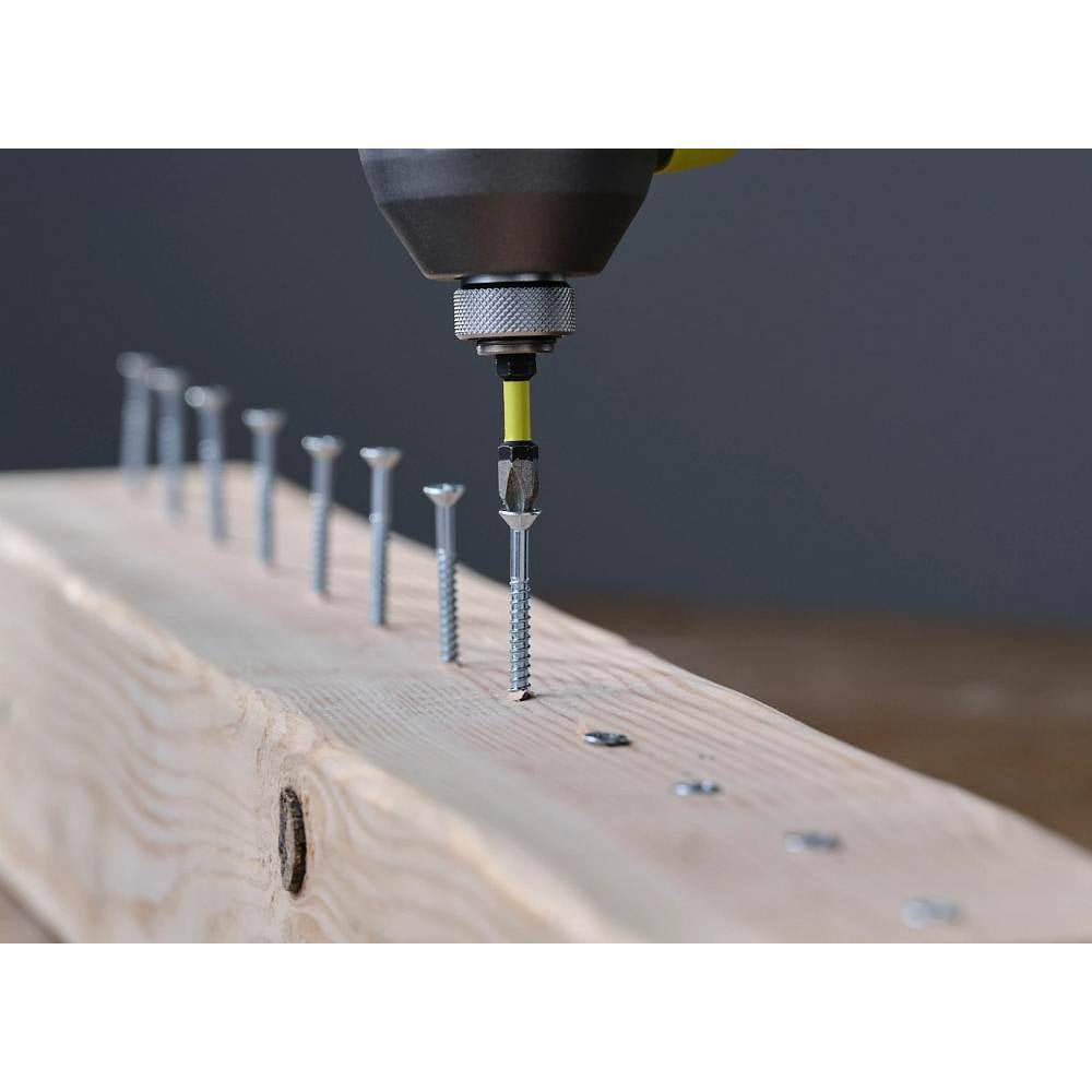 2 In. Diamond Grit Impact Drive Bits (5-Piece)