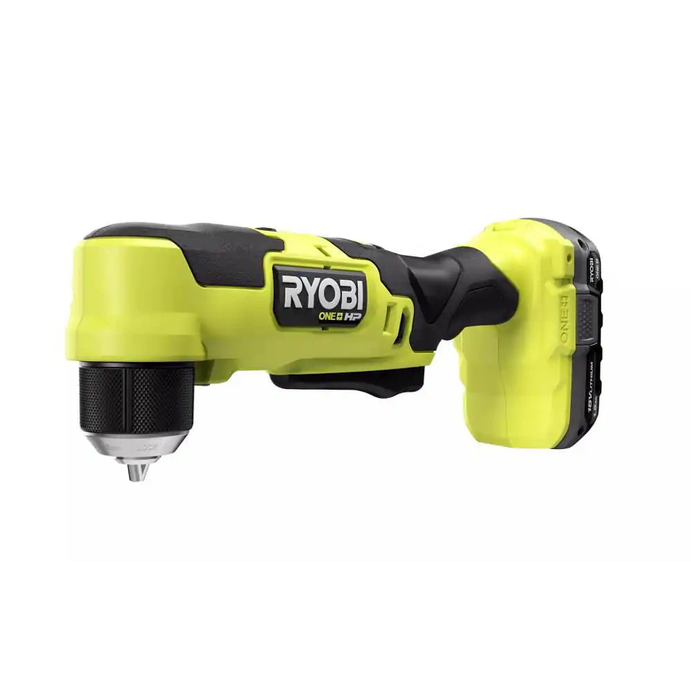 ONE+ HP 18V Brushless Cordless Compact 3/8 In. Right Angle Drill Kit with (1) 1.5 Ah Battery and 18V Charger