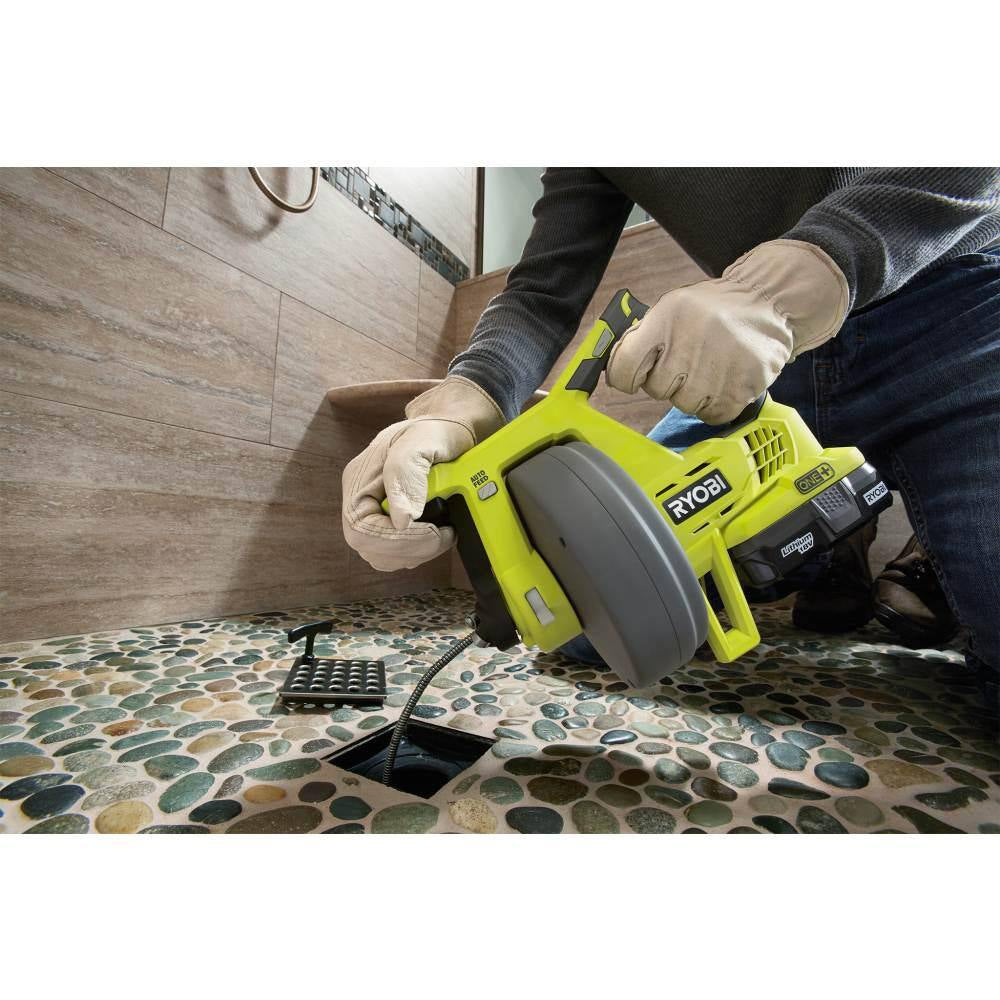 ONE+ 18V Drain Auger with Cordless PVC and PEX Cutter (Tools Only)