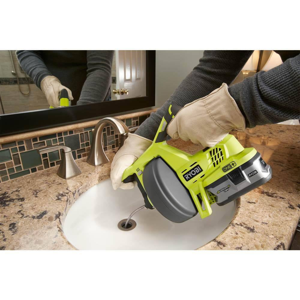 ONE+ 18V Drain Auger with Cordless PVC and PEX Cutter (Tools Only)
