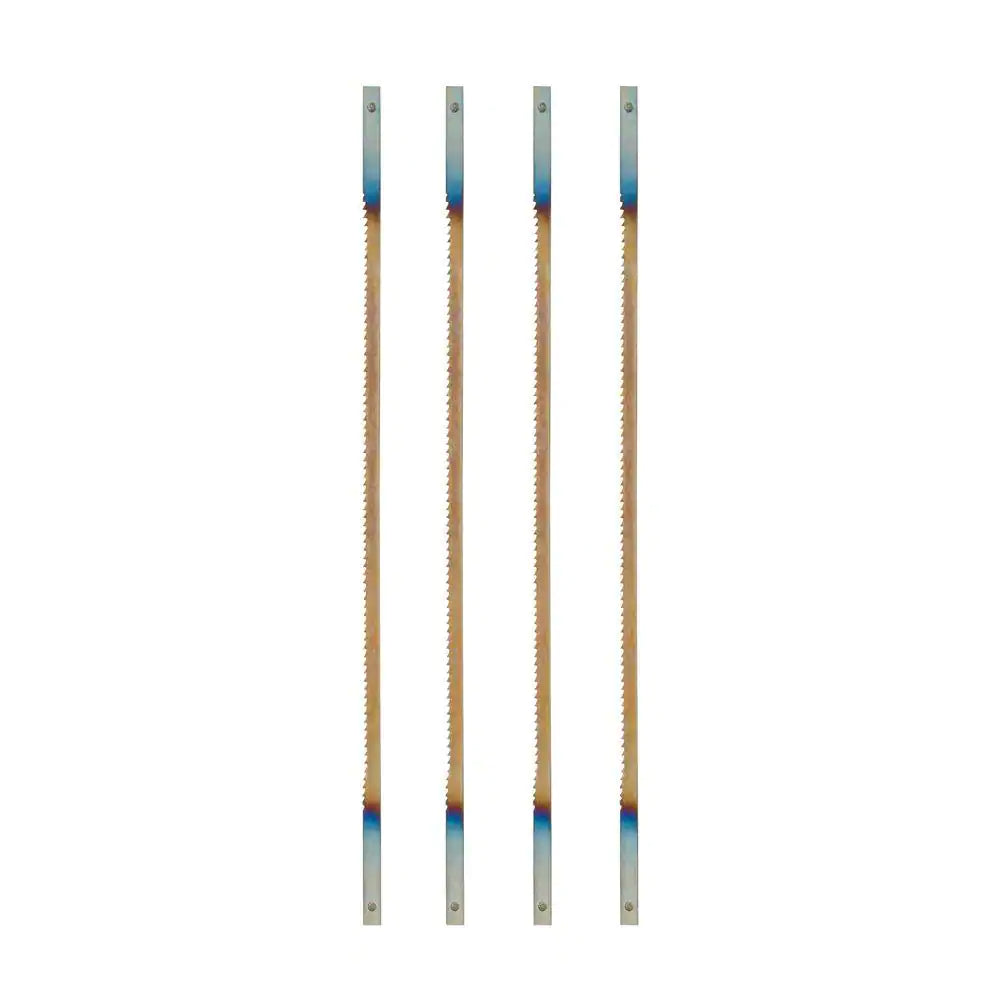 20 TPI Regular Tooth Scroll Saw Bades (4-Piece)