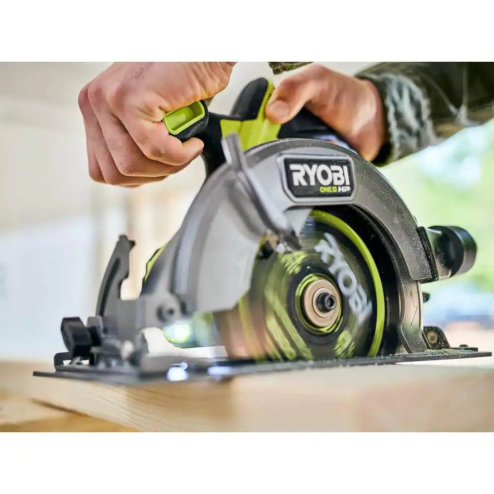 ONE+ HP 18V Brushless Cordless Compact 6-1/2 In. Circular Saw (Tool Only)