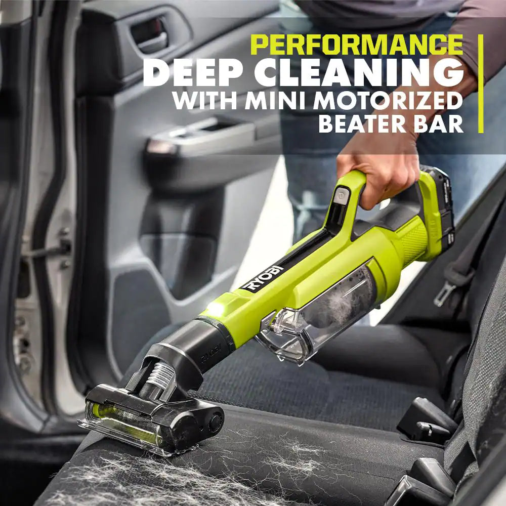 ONE+ 18V Cordless Hand Vacuum with Powered Brush (Tool Only)