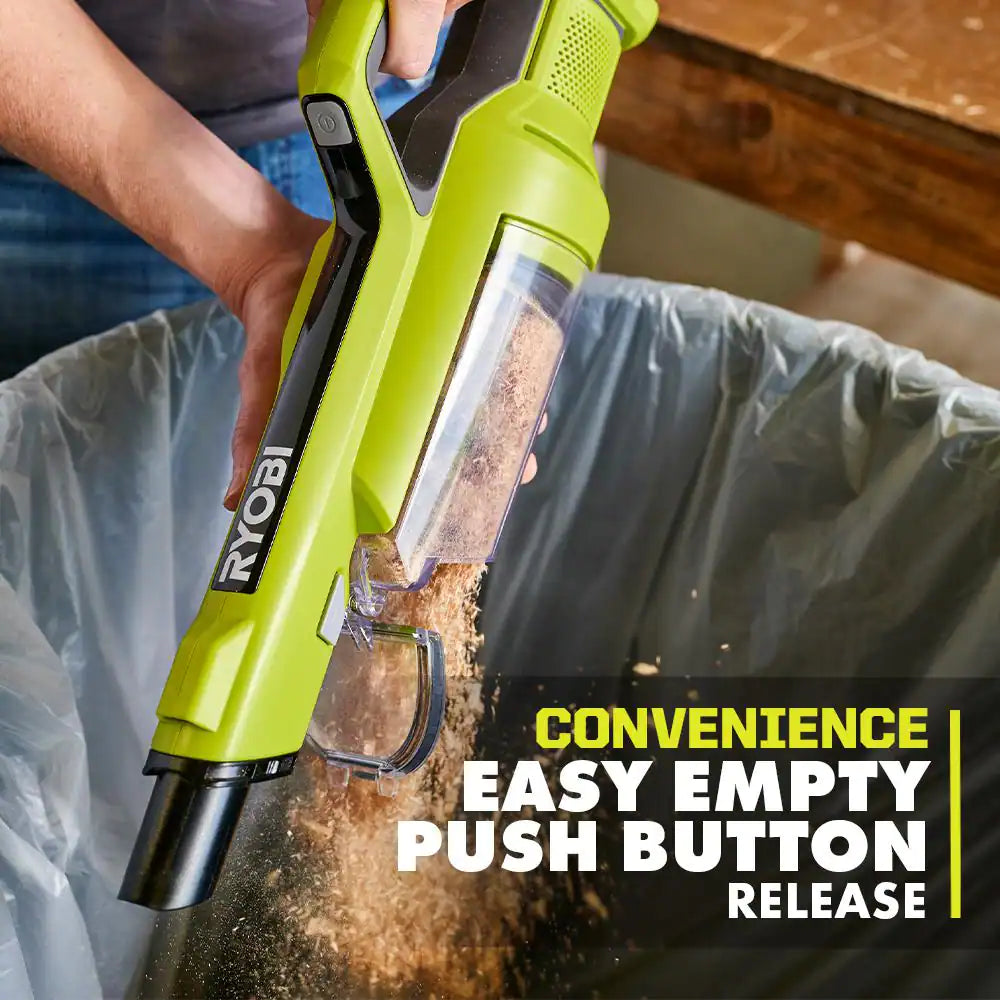 ONE+ 18V Cordless Hand Vacuum with Powered Brush (Tool Only)