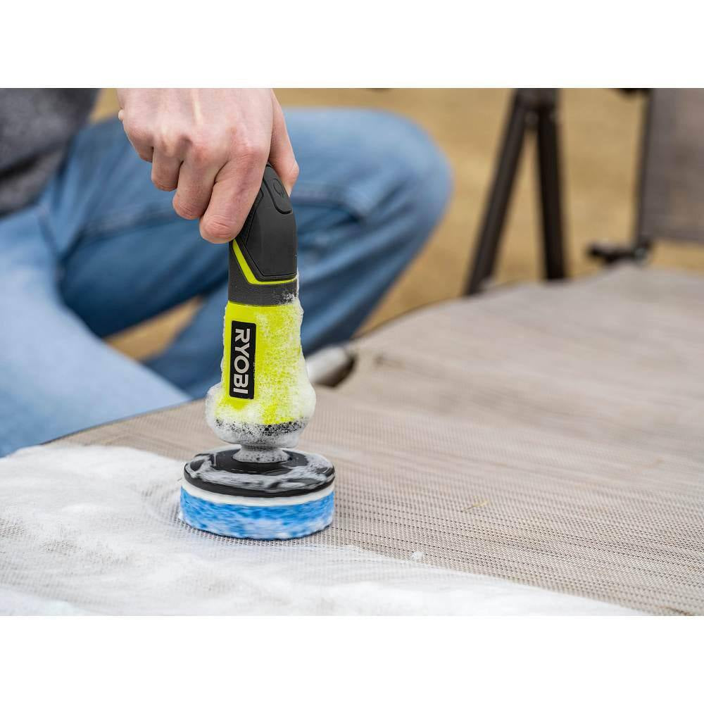 3.5 In. 3-Piece Scour Pad Scrubbing Kit for RYOBI P4400 Scrubber Tool