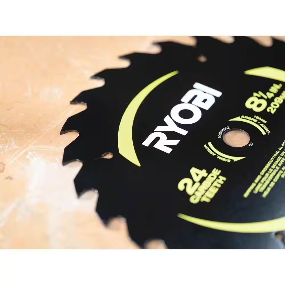 8-1/4 In. 24 Carbide Teeth Thin Kerf Table Saw Blade