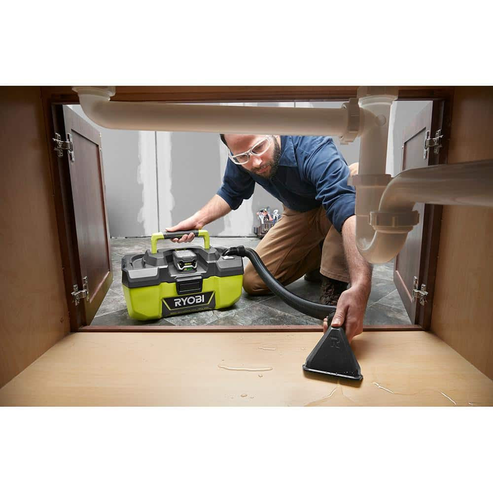 ONE+ 18V 3 Gal. Project Wet/Dry Vacuum with Accessory Storage (Tool Only)
