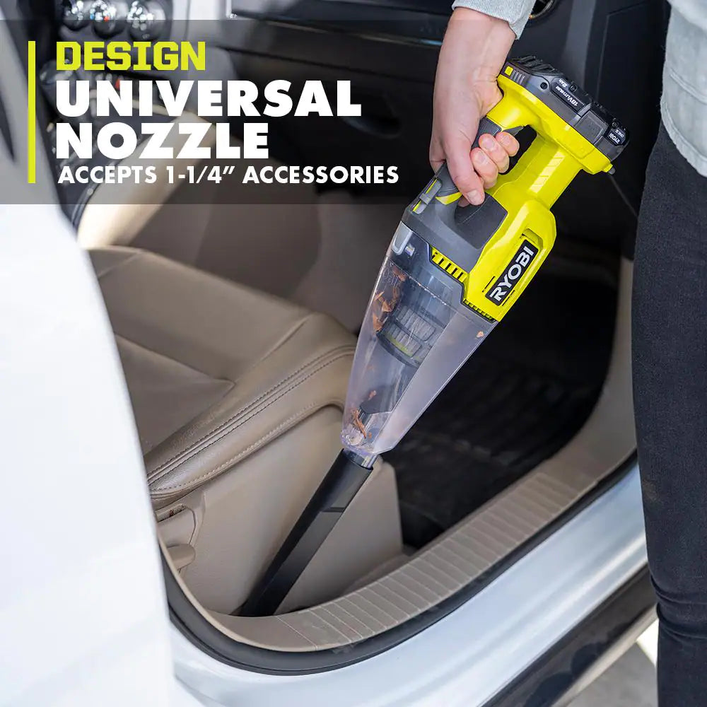 ONE+ 18V Cordless Multi-Surface Handheld Vacuum Kit with 2.0 Ah Battery and Charger