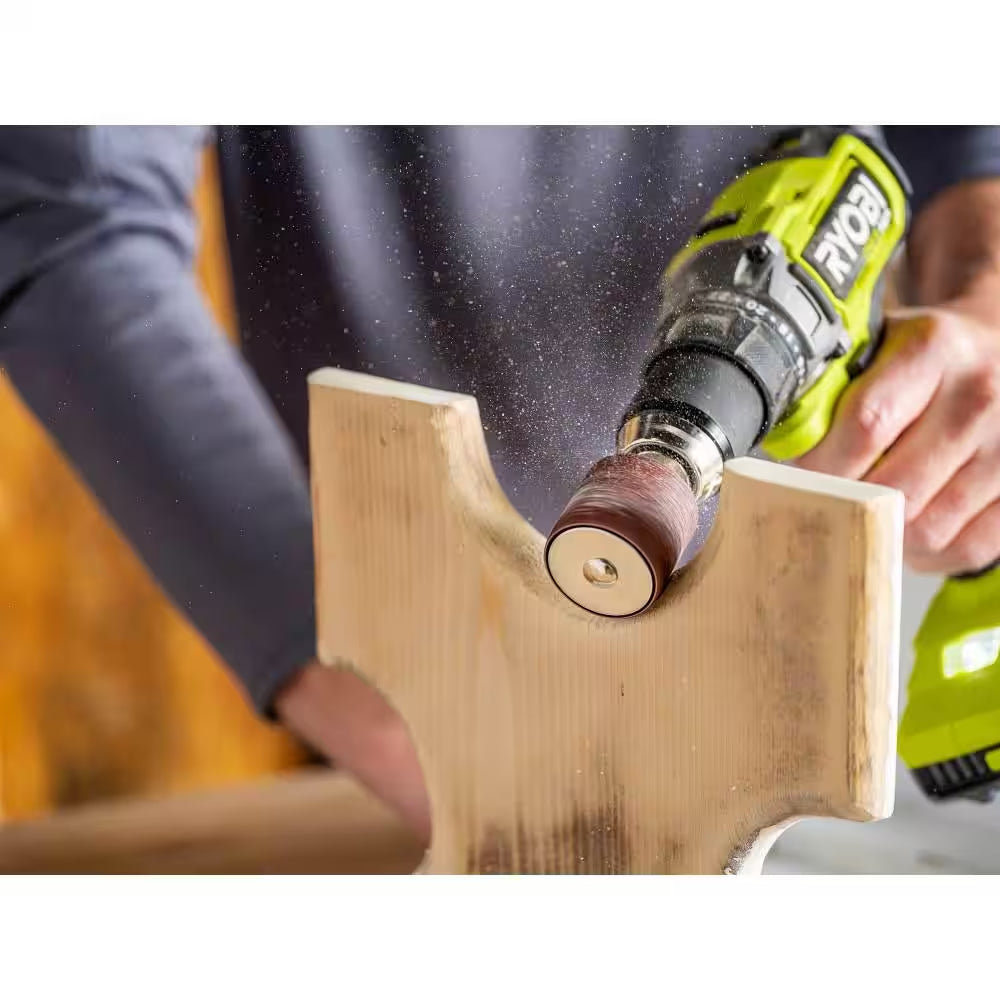 Drum Sander Drill Attachment Set (8-Piece)