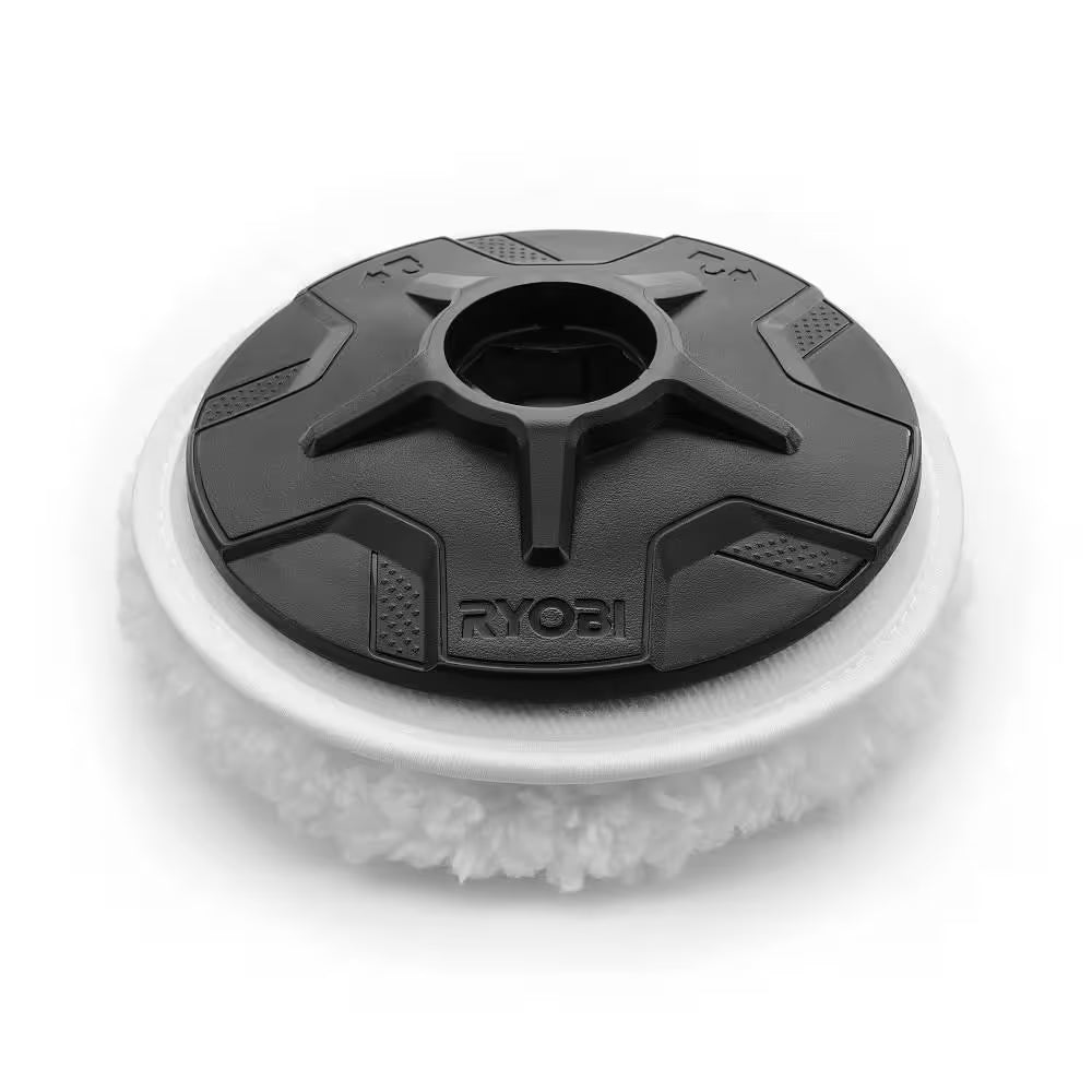 6 In. 2-Piece Lambswool Kit for RYOBI P4500 and P4510 Scrubber Tools