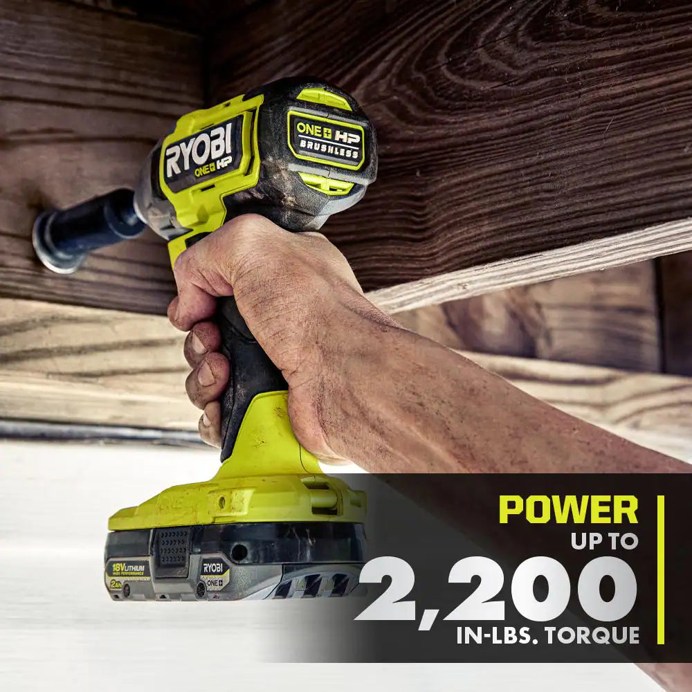 ONE+ HP 18V Brushless Cordless 1/4 In. Impact Driver (Tool Only)