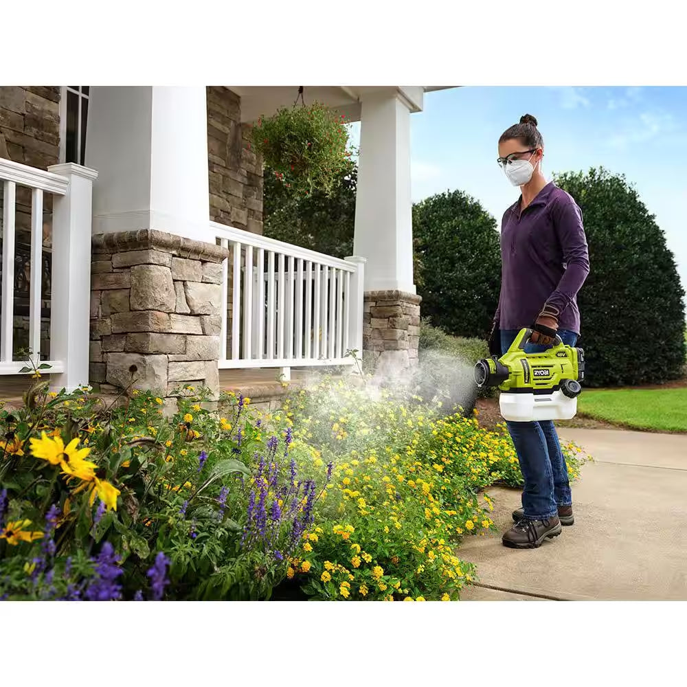 ONE+ 18V Cordless Electrostatic 0.5 Gal. Sprayer with Extra (2) Medium & (1) High Nozzles with 2.0 Ah Battery & Charger