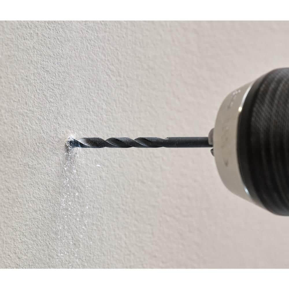 Black Oxide round Shank Drill Bit Set (7-Piece)