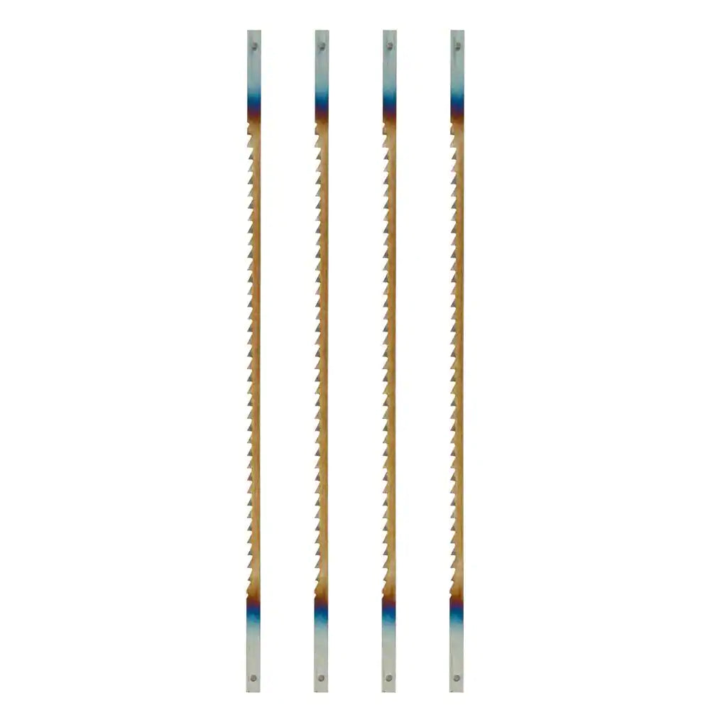 Regular Tooth Scroll Saw Blades Assortment (18-Piece)