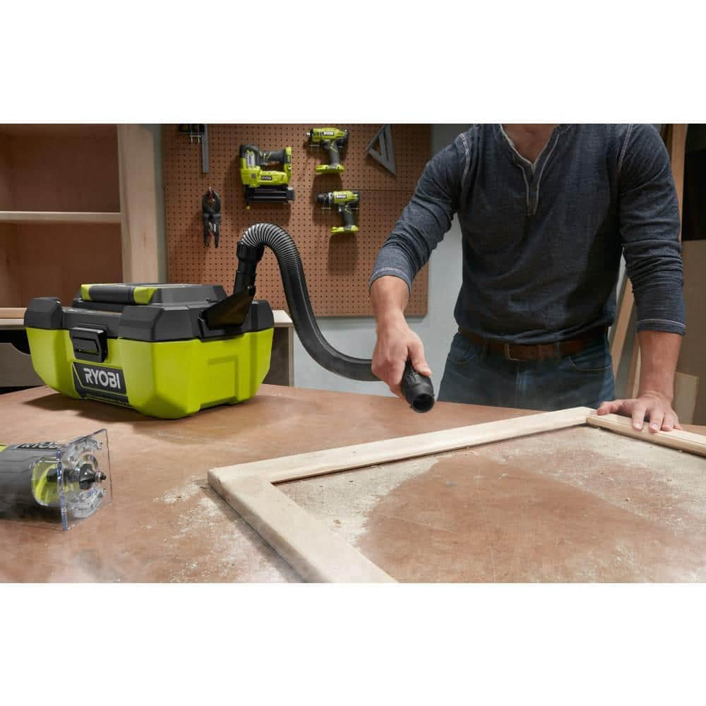 ONE+ 18V 3 Gal. Project Wet/Dry Vacuum with Accessory Storage (Tool Only)