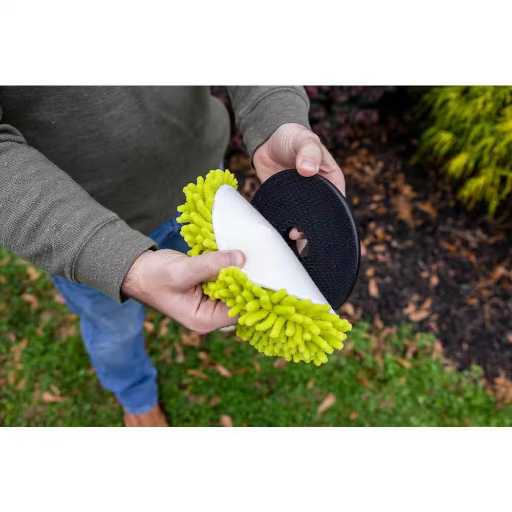6 In. Knit Microfiber Head for RYOBI P4500 and P4510 Scrubber Tools
