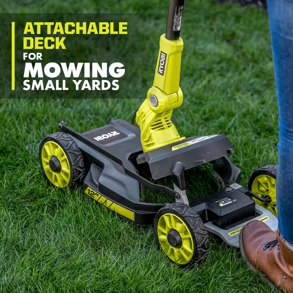 ONE+ 18V 12 In. Cordless Battery 3-In-1 Mower, String Trimmer, and Edger (Tool Only)