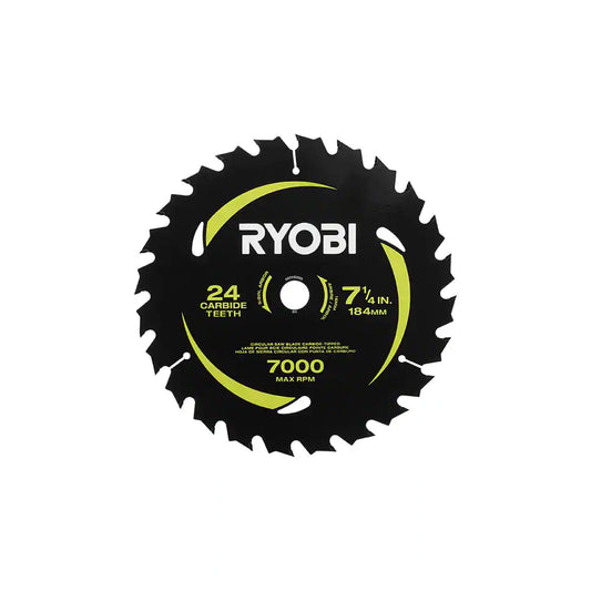 7-1/4 In. X 24 Teeth Carbide Thin Kerf Circular Saw Blade (1-Piece)