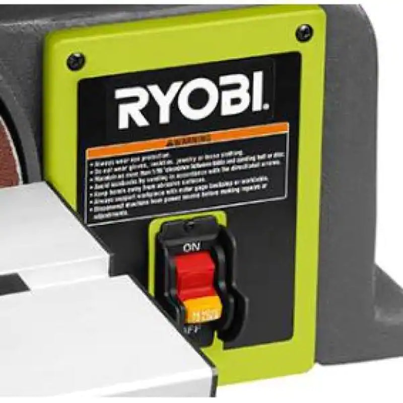 Corded 4 in X 36 In. Belt and 6 In. Disc Sander