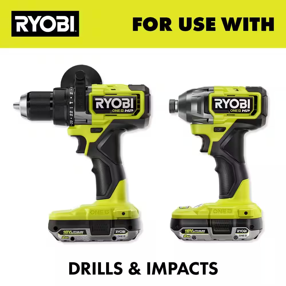 2 In. Diamond Grit Impact Drive Bits (5-Piece)