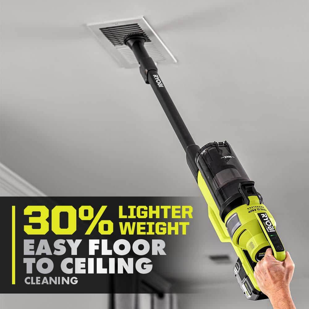 ONE+ HP 18V Brushless Cordless Pet Stick Vacuum Cleaner Kit with 4.0 Ah HIGH PERFORMANCE Battery and Charger