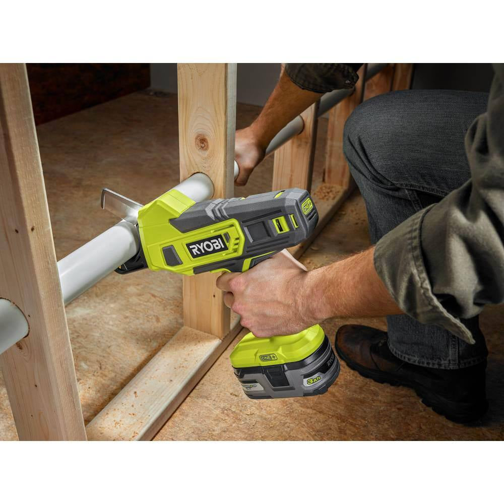 ONE+ 18V Drain Auger with Cordless PVC and PEX Cutter (Tools Only)
