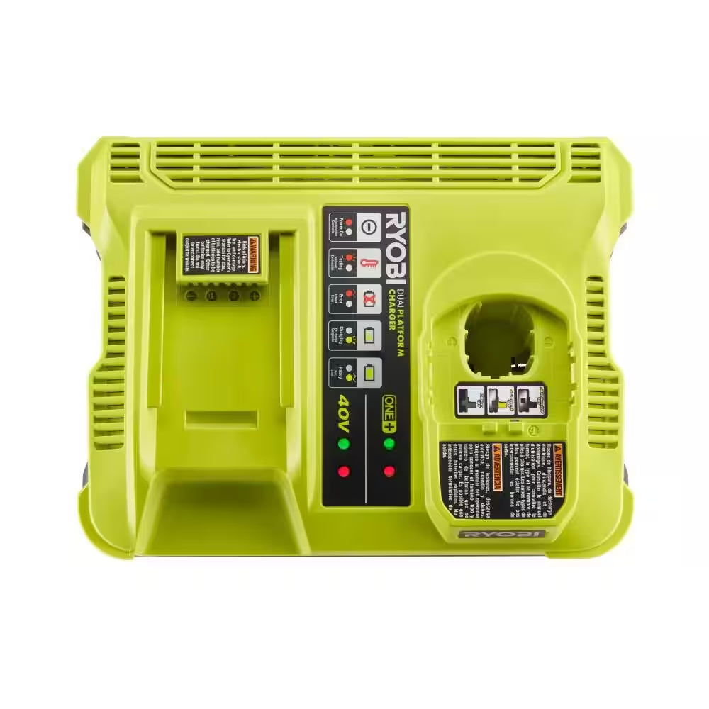 ONE+ Lithium-Ion Dual Platform Charger for ONE+ 18V and 40-Volt Batteries
