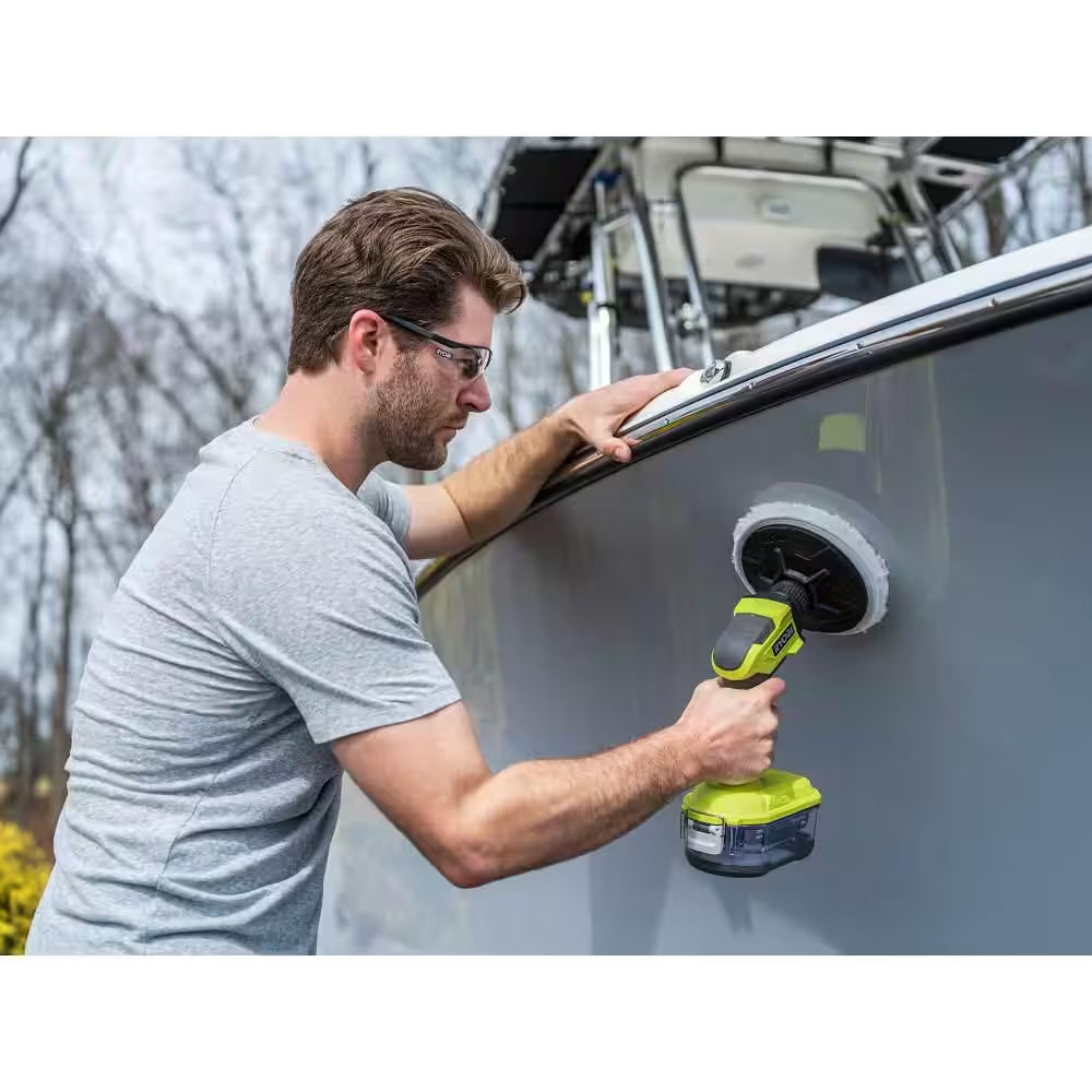6 In. 2-Piece Lambswool Kit for RYOBI P4500 and P4510 Scrubber Tools