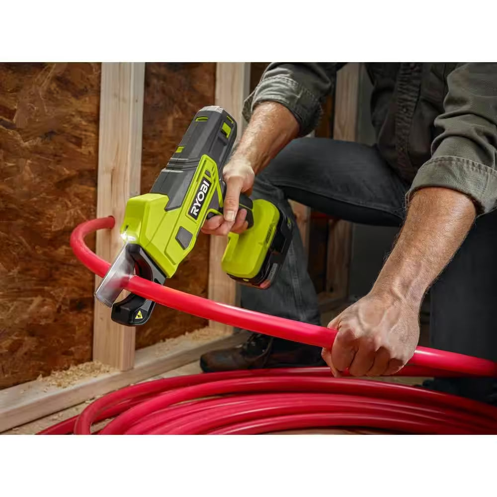 ONE+ 18V Pex and PVC Shear Cutter for 1/4 In. to 2 In. and Pex Tubing Clamp Tool (Tools Only)