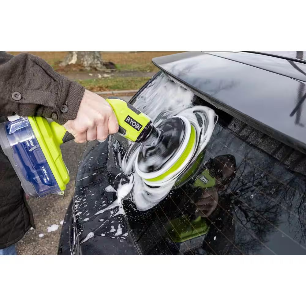 6 In. Microfiber Cloth Head for RYOBI P4500 and P4510 Scrubber Tools