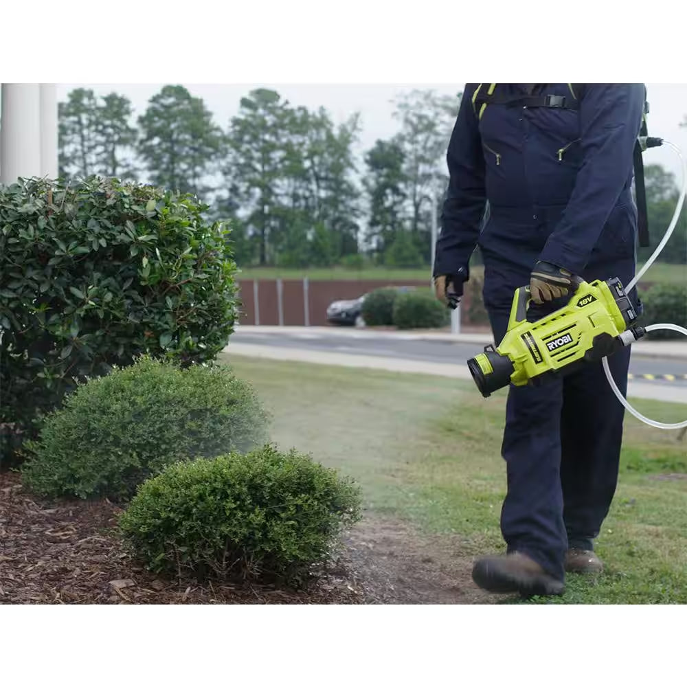 ONE+ 18V Cordless Electrostatic 1 Gal. Sprayer Kit with (2) 2.0 Ah Batteries and (1) Charger