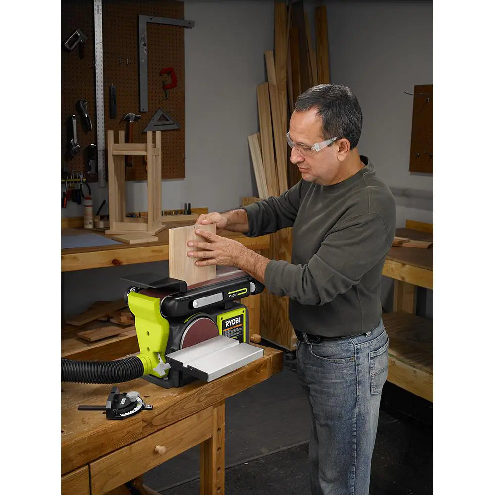 Corded 4 in X 36 In. Belt and 6 In. Disc Sander