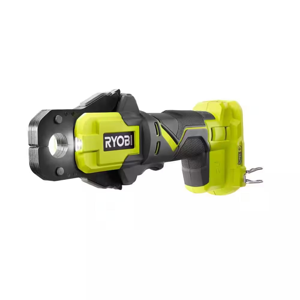 ONE+ 18V PEX Crimp Ring Press Tool with High Performance 4.0 Ah Battery and Charger Kit