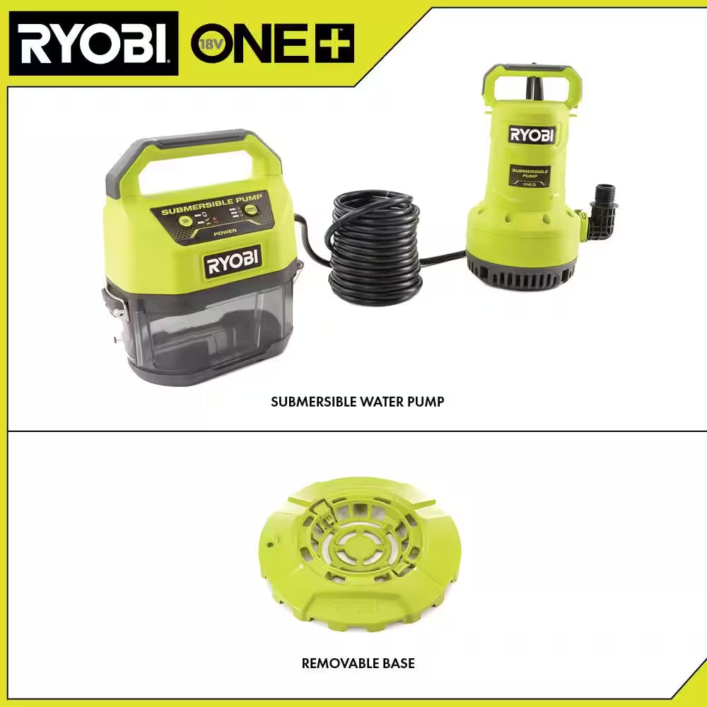 ONE+ 18V 1/6 HP Submersible Pump (Tool Only)