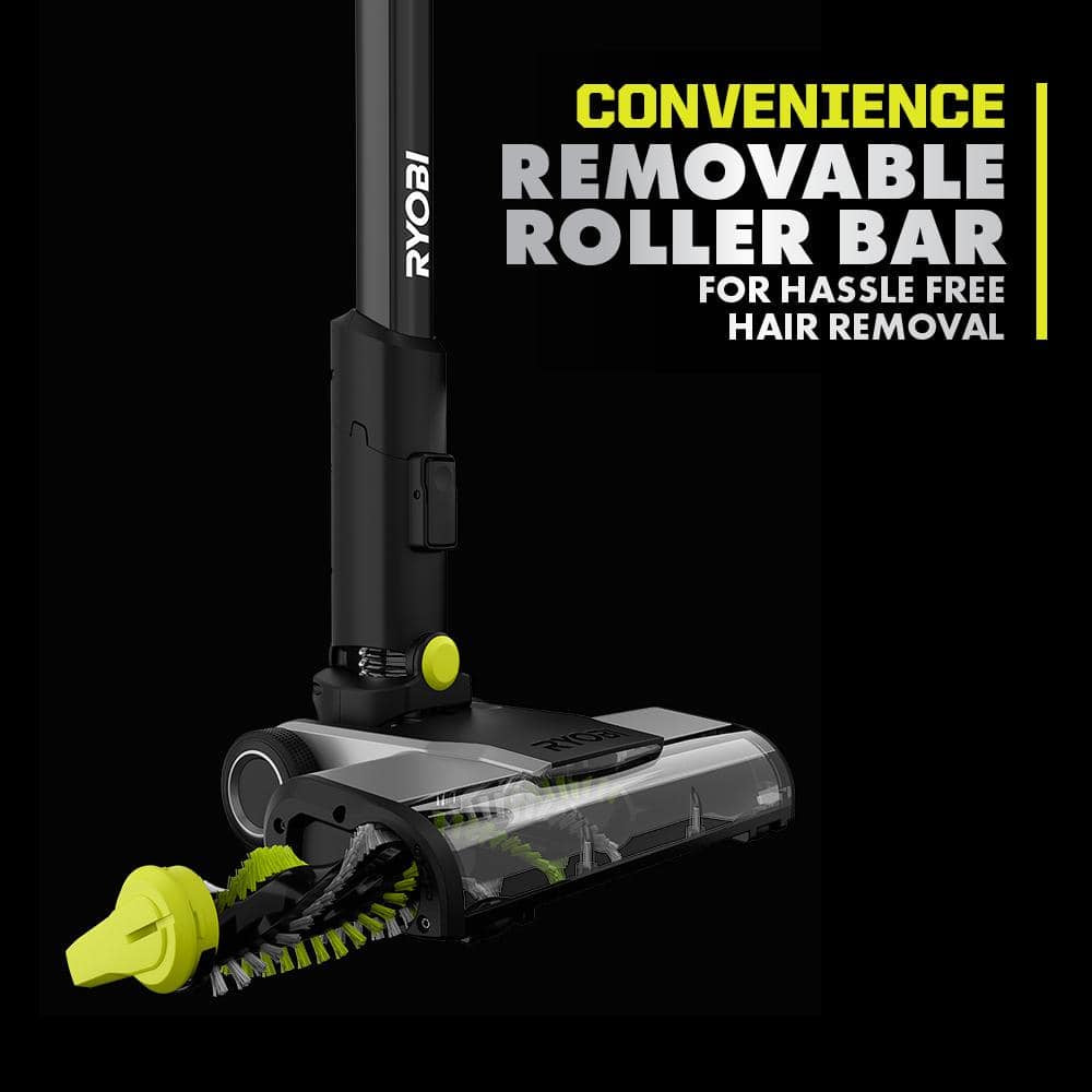 ONE+ HP 18V Brushless Cordless Pet Stick Vacuum Cleaner Kit with 4.0 Ah HIGH PERFORMANCE Battery and Charger