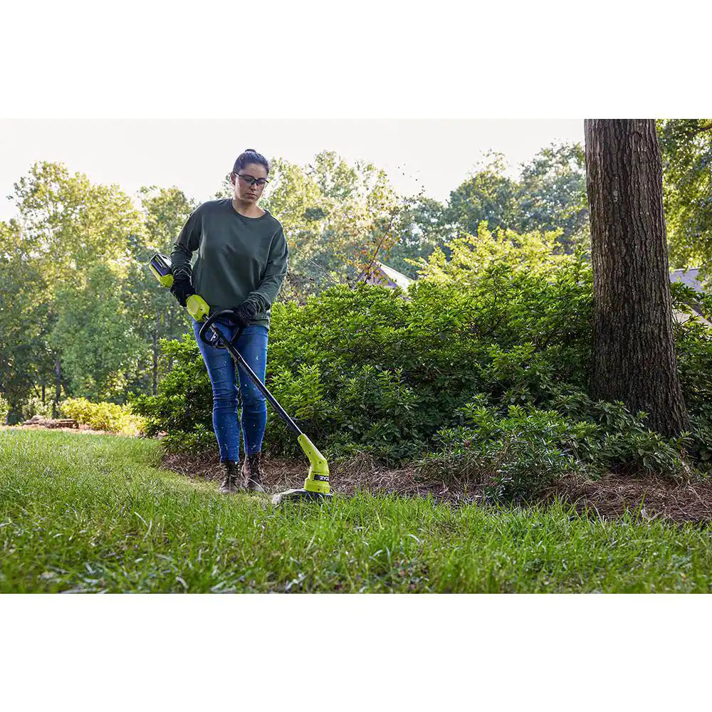 40V 12 In. Cordless Battery String Trimmer with Extra 3-Pack of Spools (Tool Only)