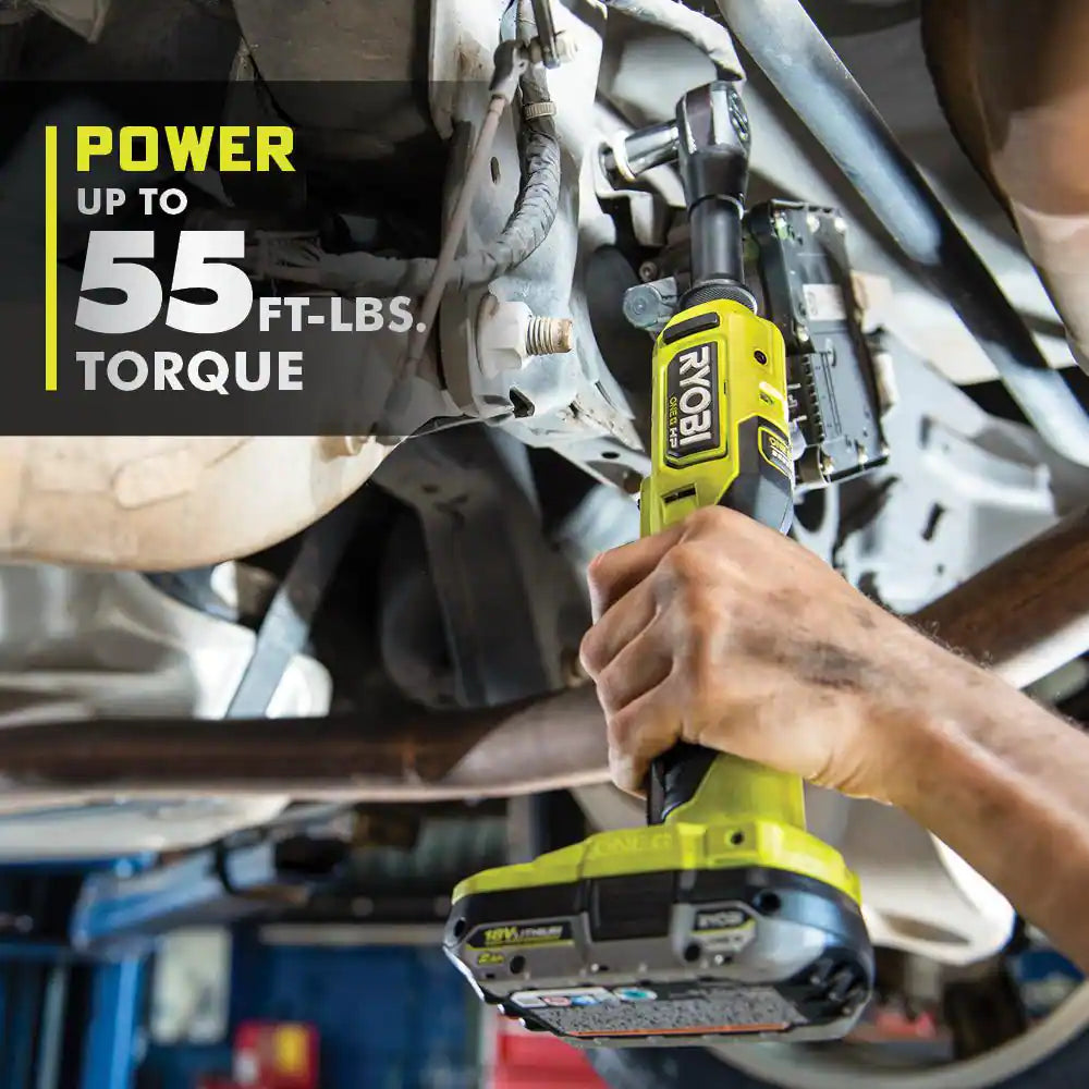 ONE+ HP 18V Brushless Cordless 3/8 In. Extended Reach Ratchet (Tool Only)