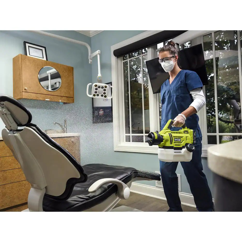 ONE+ 18V Cordless Electrostatic 0.5 Gal Sprayer with 2.0 Ah Battery and Charger