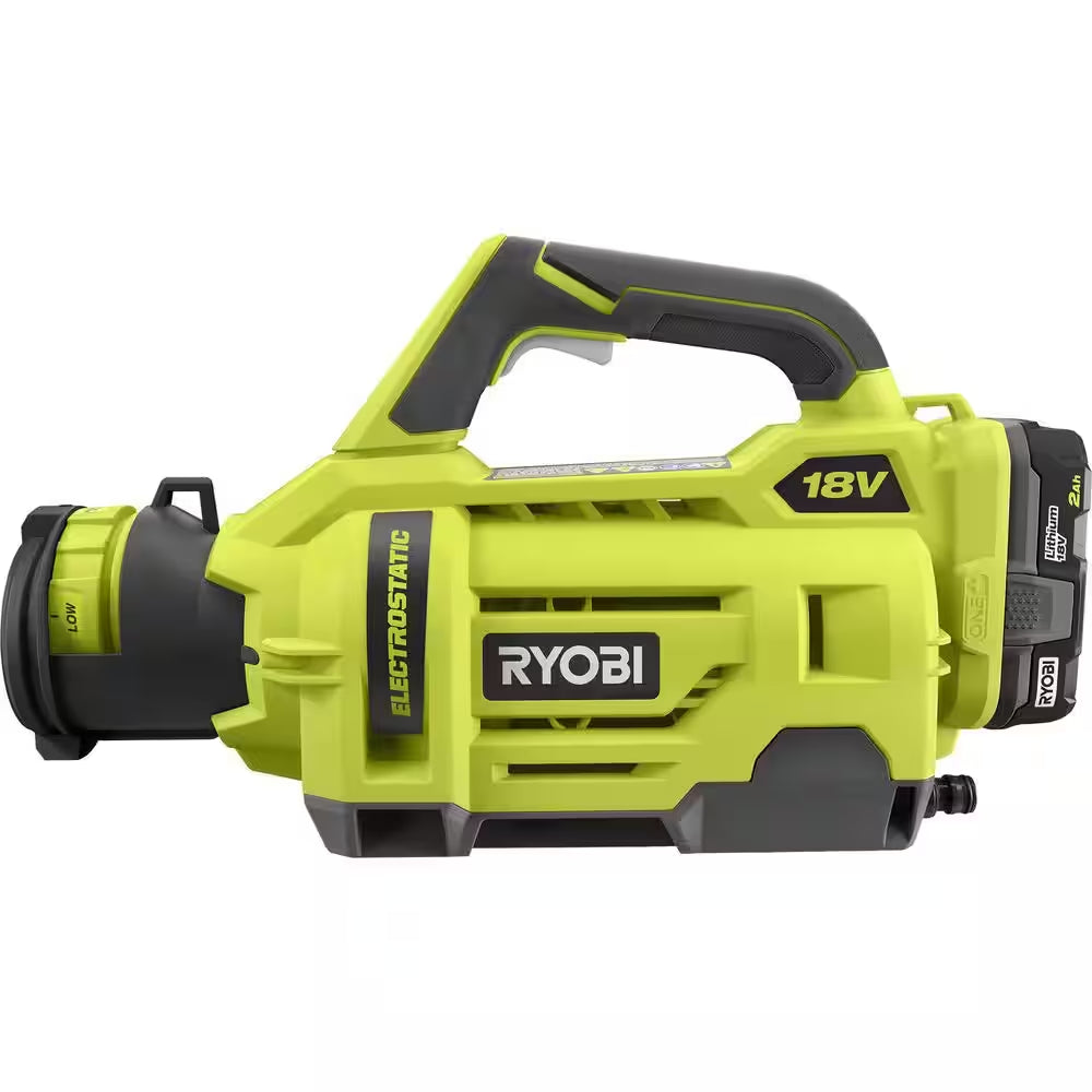 ONE+ 18V Cordless Electrostatic 1 Gal. Sprayer Kit with (2) 2.0 Ah Batteries and (1) Charger