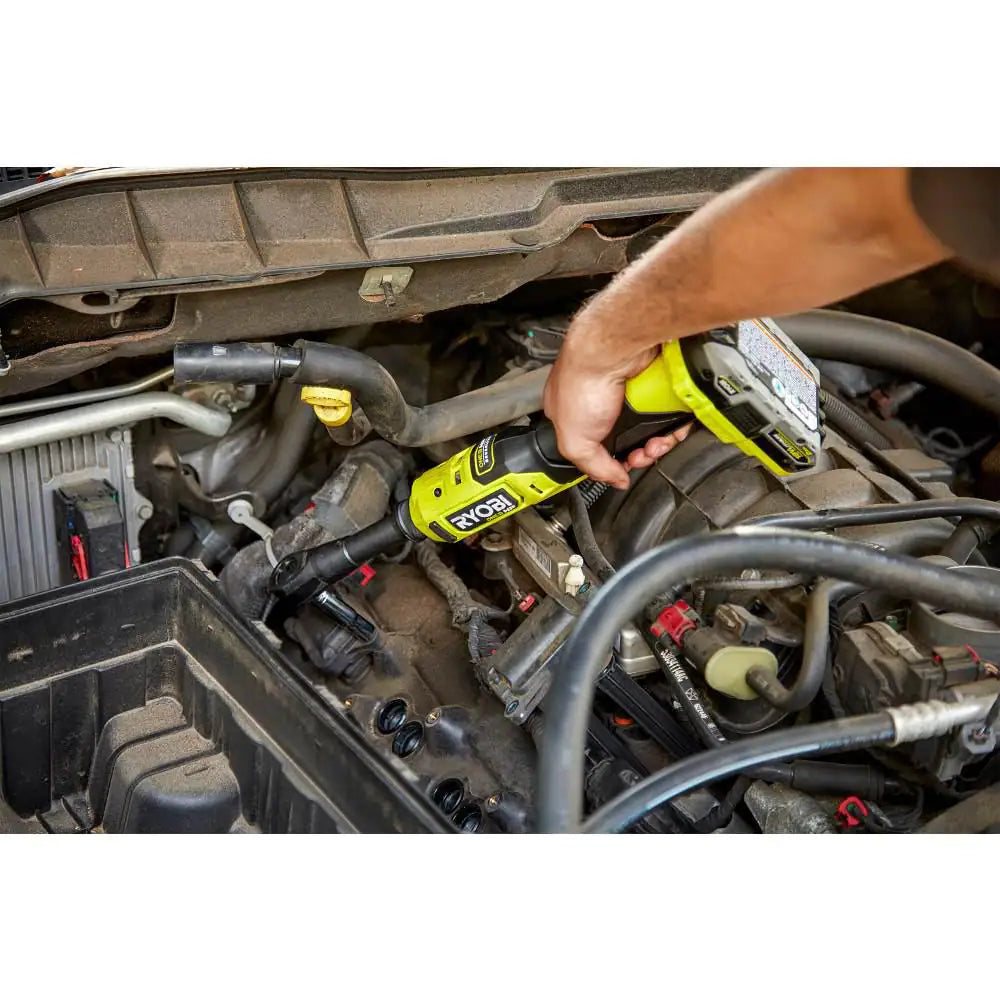 ONE+ HP 18V Brushless Cordless 3/8 In. Extended Reach Ratchet (Tool Only)