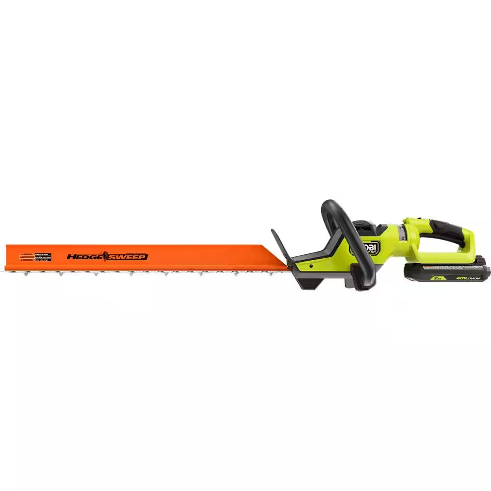 40V HP Brushless 26 In. Cordless Battery Hedge Trimmer with 2.0 Ah Battery and Charger