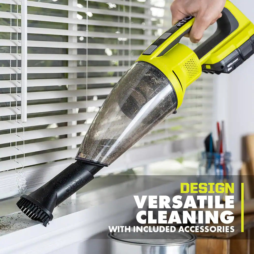 ONE+ 18V Cordless Performance Hand Vacuum Kit with 2.0 Ah Battery and Charger