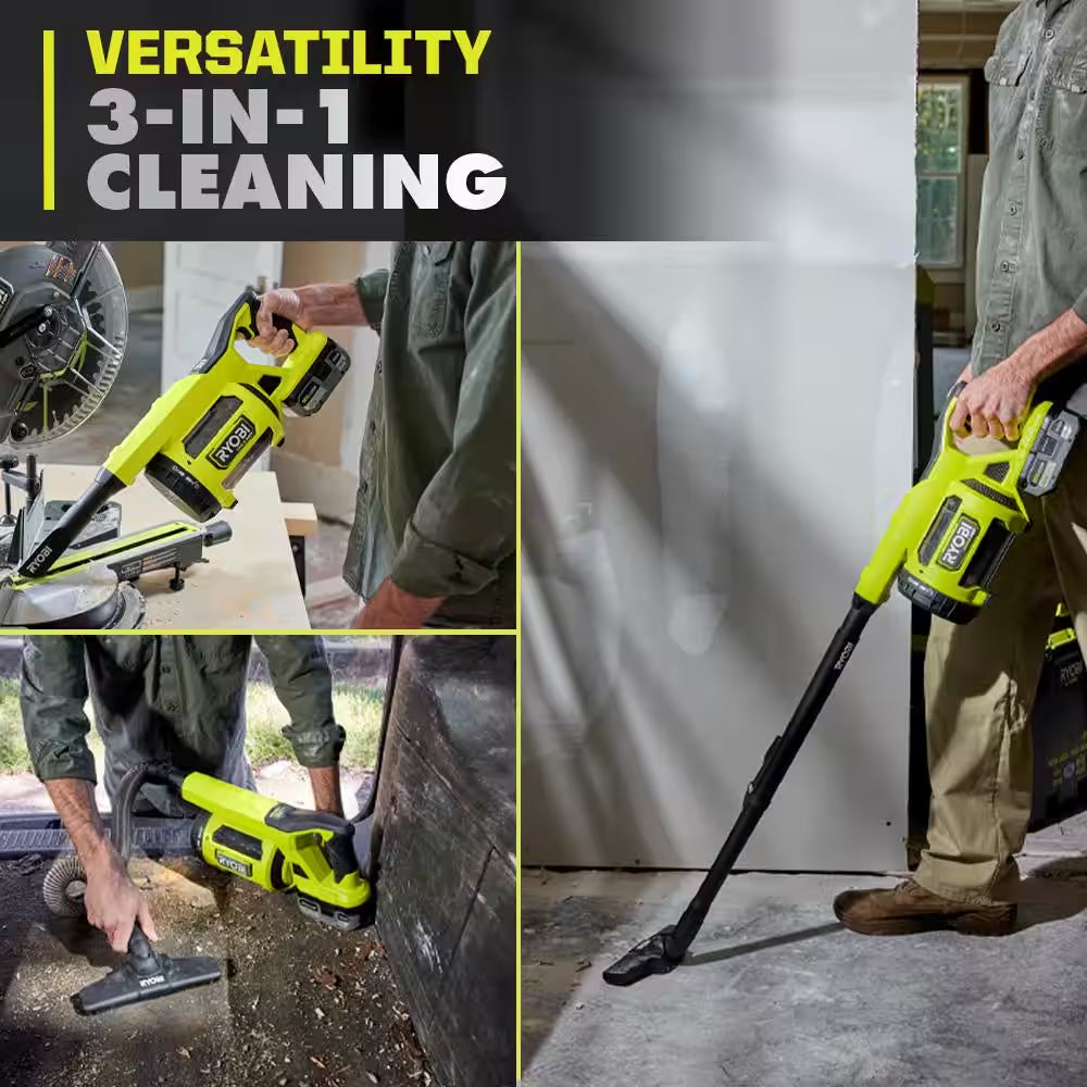 ONE+ HP 18V Brushless Cordless Jobsite Hand Vacuum (Tool Only)