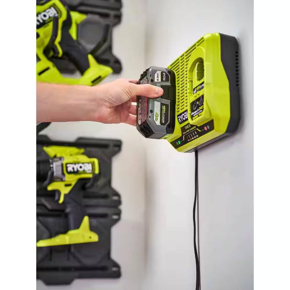 ONE+ 18V Dual-Port Simultaneous Charger