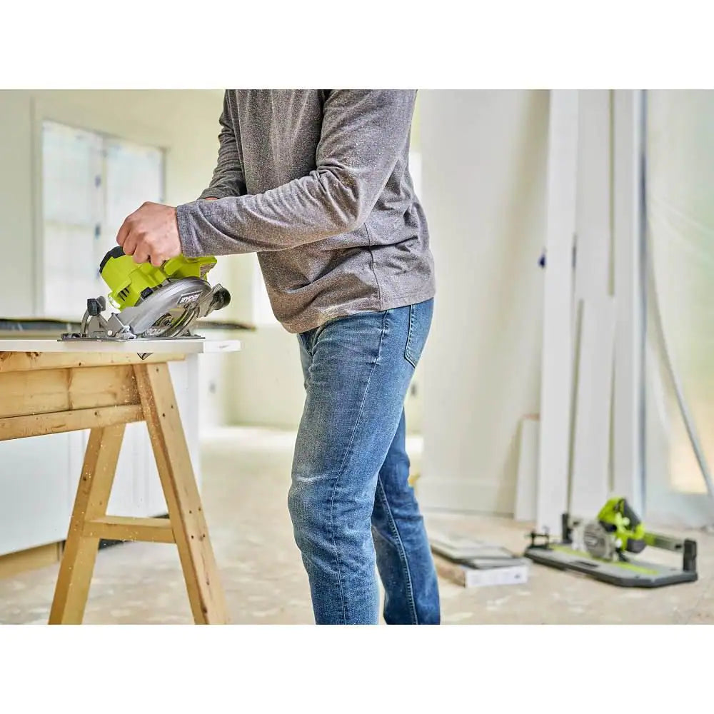 ONE+ HP 18V Brushless Cordless Compact 6-1/2 In. Circular Saw (Tool Only)