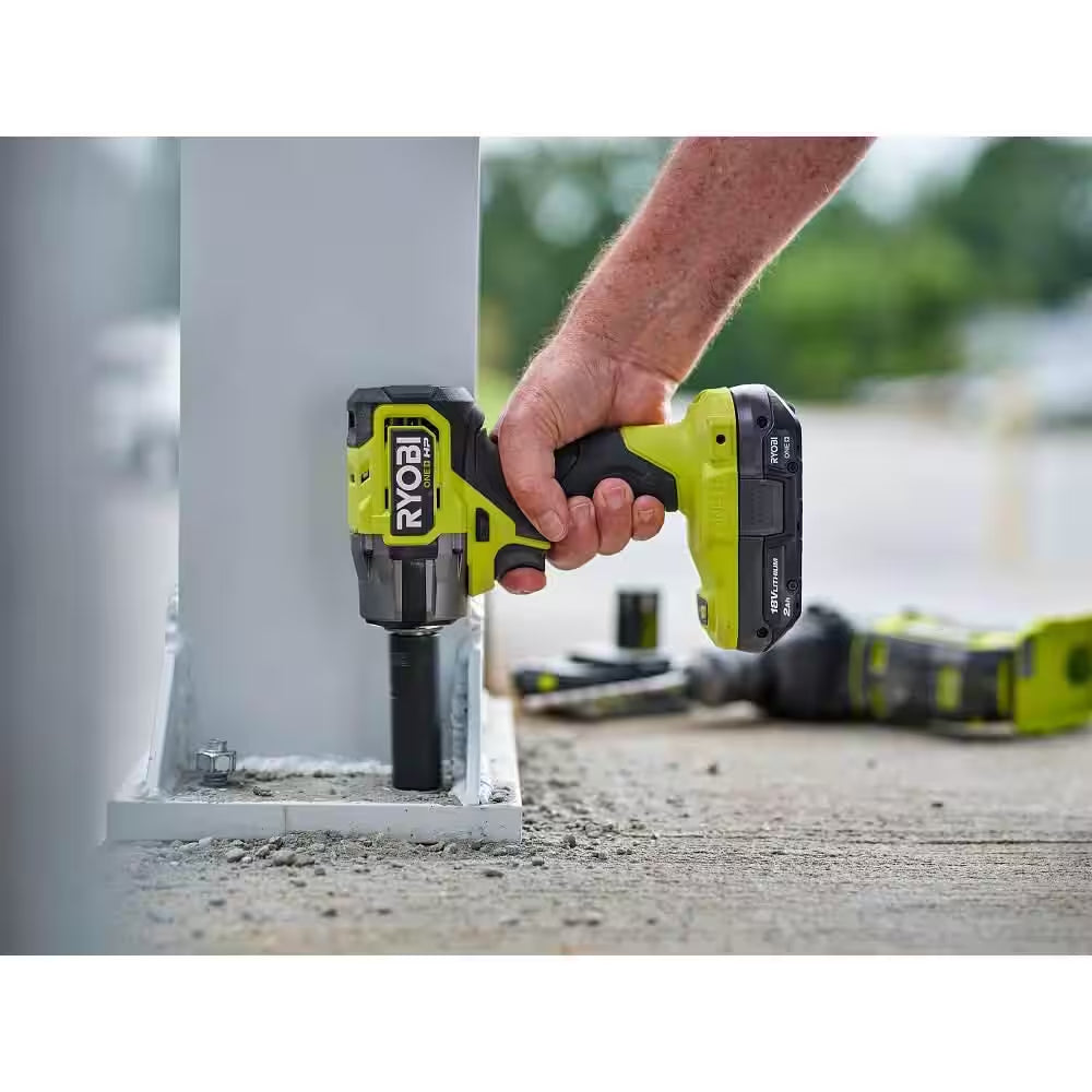 ONE+ HP 18V Brushless Cordless Compact 1/2 in 4 Mode Impact Wrench (Tool Only)