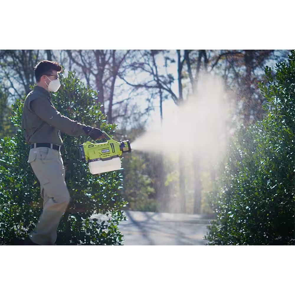 ONE+ 18V Cordless Electrostatic 0.5 Gal. Sprayer with Extra Low/Medium/High Nozzles with 2.0 Ah Battery and Charger